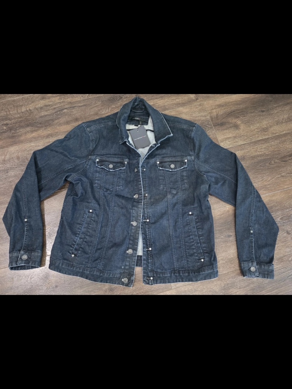John Varvatos Dark Indigo Denim Jacket